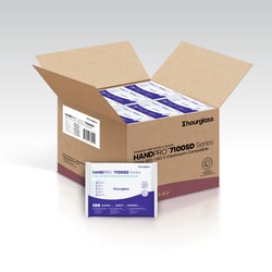 Hourglass International™ HandPRO™ 7100SD Cleanroom Nitrile Gloves, ISO 5 Compatible with Safedon™ Dispensing
